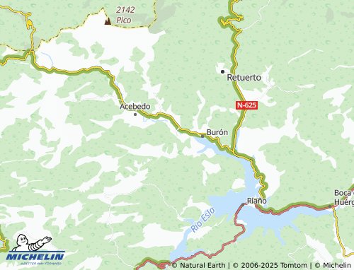 MICHELIN Liegos map - ViaMichelin