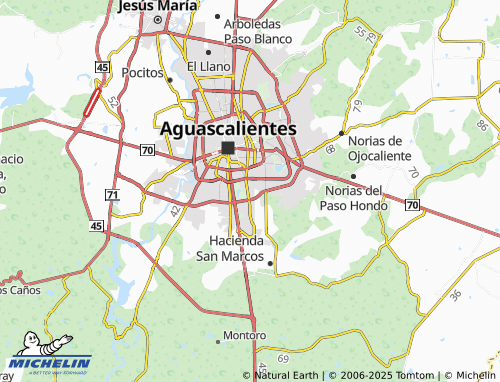 MICHELIN-Landkarte Residencial del Parque - ViaMichelin