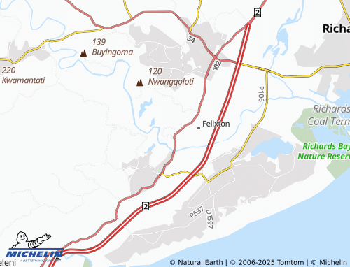 MICHELIN Eniwe map - ViaMichelin