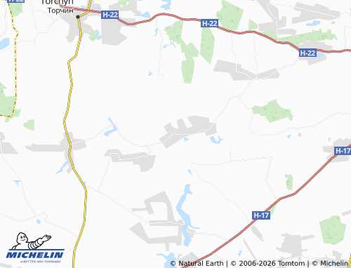 Mapa MICHELIN Oderady - ViaMichelin