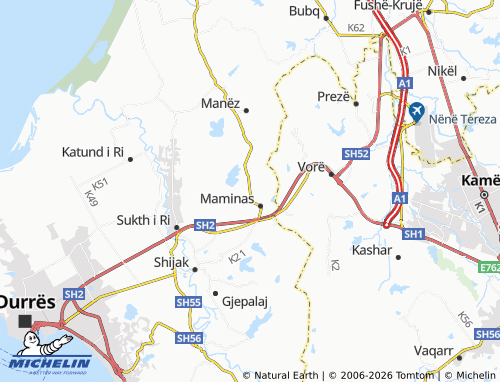 MICHELIN-Landkarte Bilalas - ViaMichelin