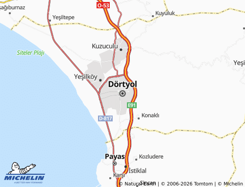 Mappa MICHELIN Dortyol - ViaMichelin