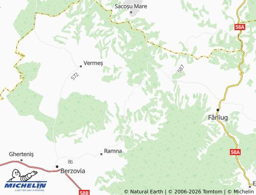 MICHELIN Valeapai map - ViaMichelin