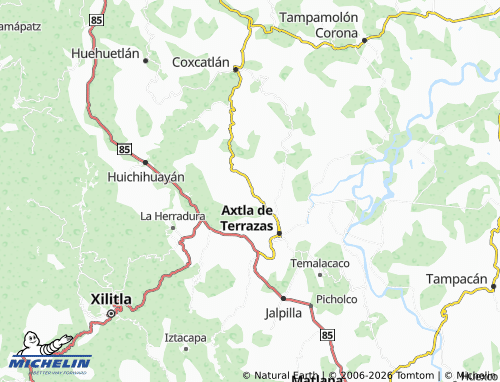 Mappa MICHELIN Ejido La Purísima - ViaMichelin