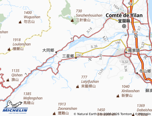 Mappa MICHELIN san xing xiang - ViaMichelin