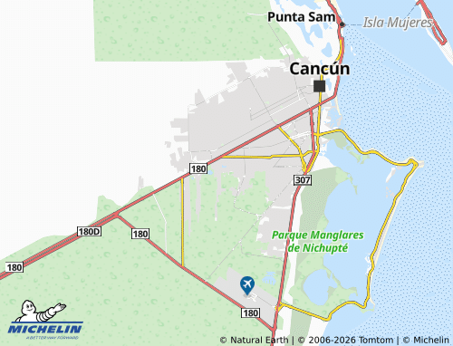 MICHELIN Altamar map - ViaMichelin