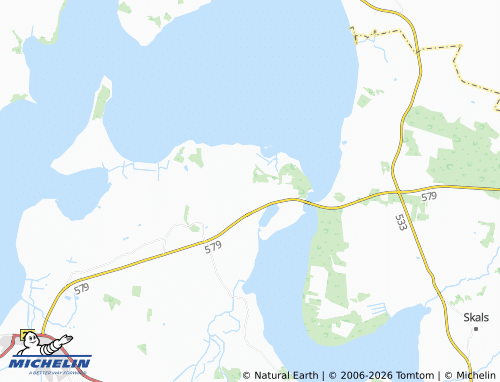 Mapa MICHELIN Bøstrup - ViaMichelin