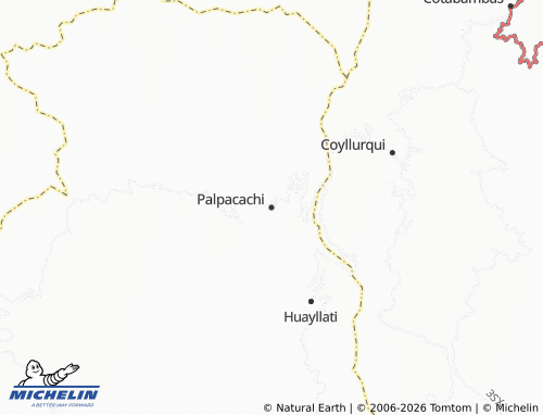 MICHELIN Palpacachi map - ViaMichelin