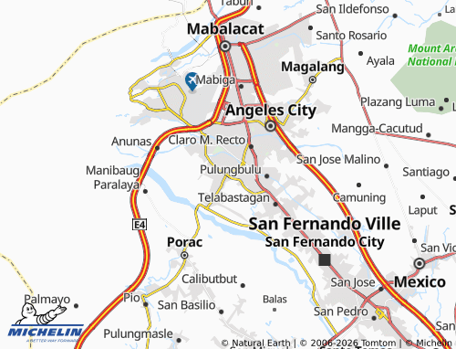 MICHELIN Cutcut map - ViaMichelin