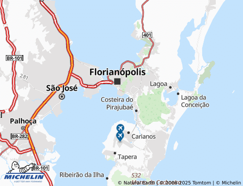 MICHELIN José Mendes map - ViaMichelin