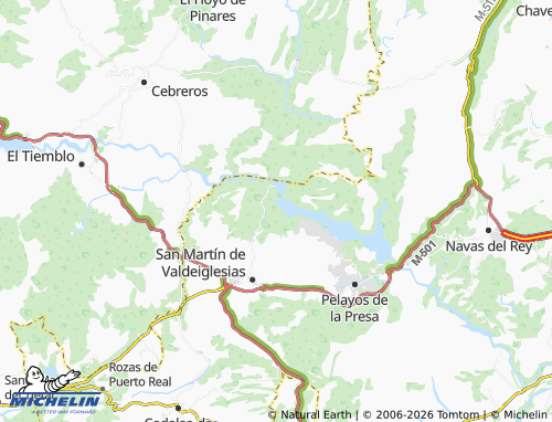 Mapa MICHELIN Costa de Madrid - ViaMichelin