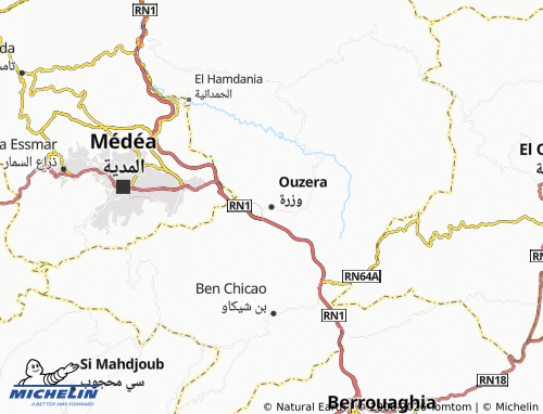 Mappa MICHELIN Wizrah - ViaMichelin
