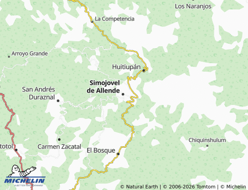 MICHELIN-Landkarte Santa Cecilia - ViaMichelin