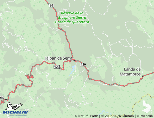 MICHELIN-Landkarte La Cruz - ViaMichelin