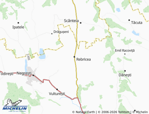 Mappa MICHELIN Rebricea - ViaMichelin