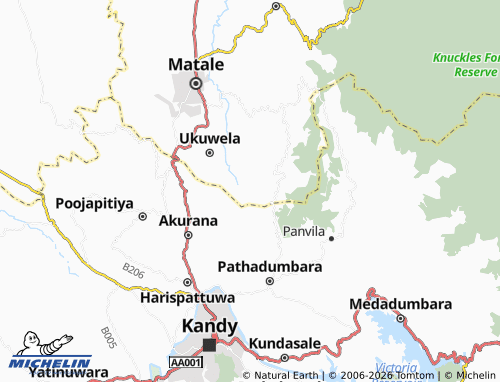 Mappa MICHELIN Kaduwela - ViaMichelin