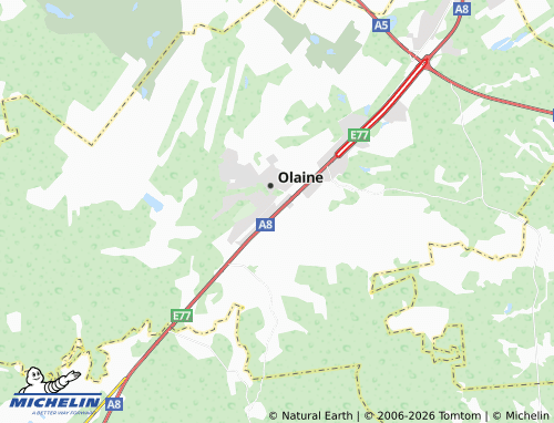 Mapa MICHELIN Pārolaine - ViaMichelin