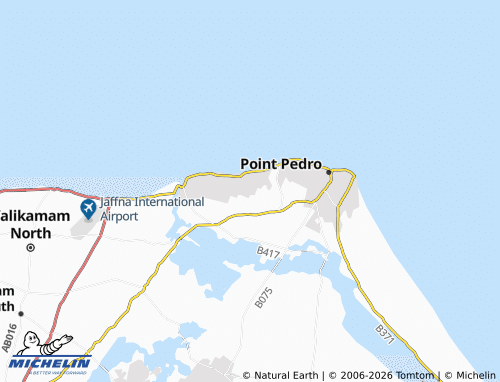 MICHELIN Samarabahu map - ViaMichelin