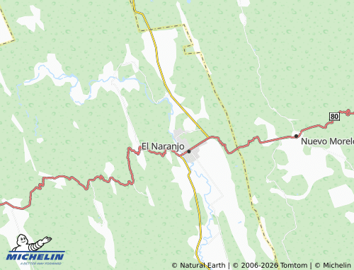 Kaart MICHELIN La Esperanza Norte - ViaMichelin