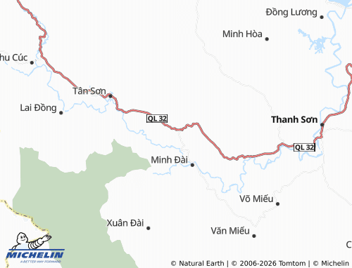 Carte MICHELIN Tân Sơn - ViaMichelin