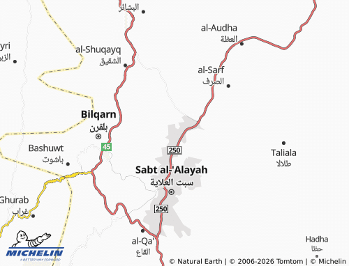 MICHELIN-Landkarte al-'Amal - ViaMichelin
