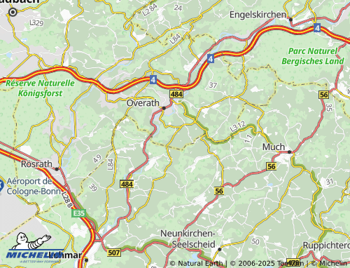Mapa MICHELIN Eulenthal - ViaMichelin