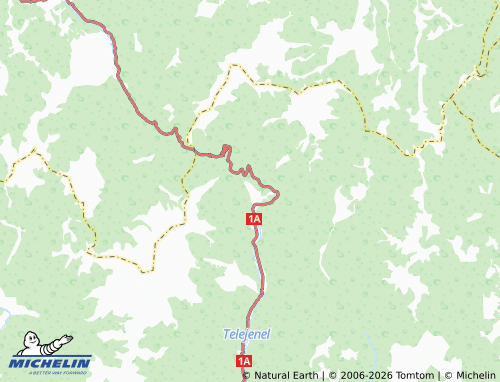 MICHELIN-Landkarte Cheia - ViaMichelin