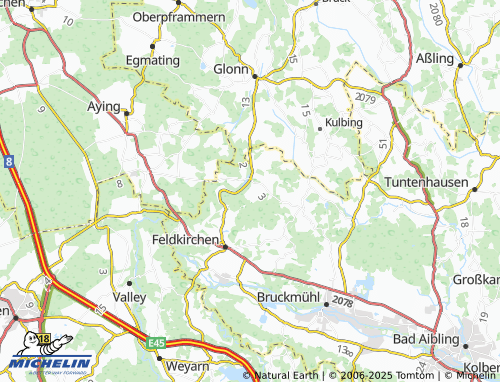 MICHELIN-Landkarte Eutenhausen - ViaMichelin