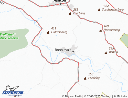 MICHELIN Mountain View map - ViaMichelin