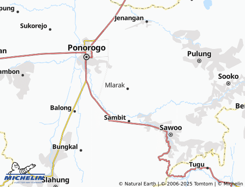 Mapa MICHELIN Nglumpang - ViaMichelin