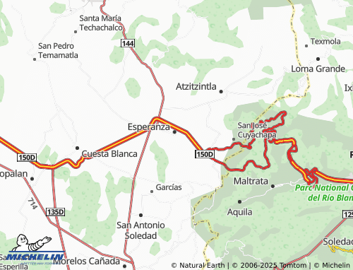 MICHELIN Buena Vista map - ViaMichelin
