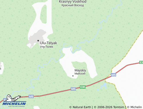 MICHELIN-Landkarte Rasmikeyevo - ViaMichelin