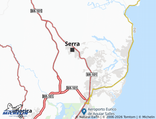 Mapa MICHELIN Campinho da Serra II - ViaMichelin