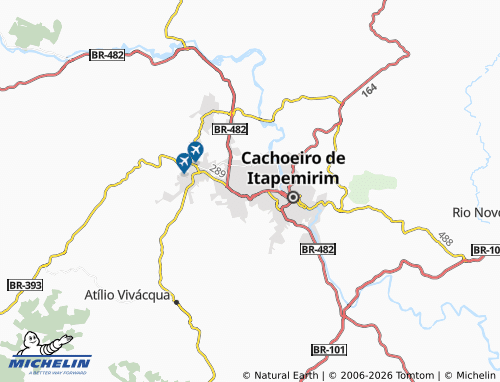 Mapa MICHELIN Parque das Laranjeiras - ViaMichelin