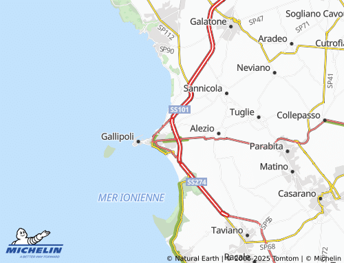 MICHELIN Perez map - ViaMichelin