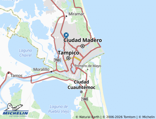 Mappa MICHELIN Primero de Mayo - ViaMichelin