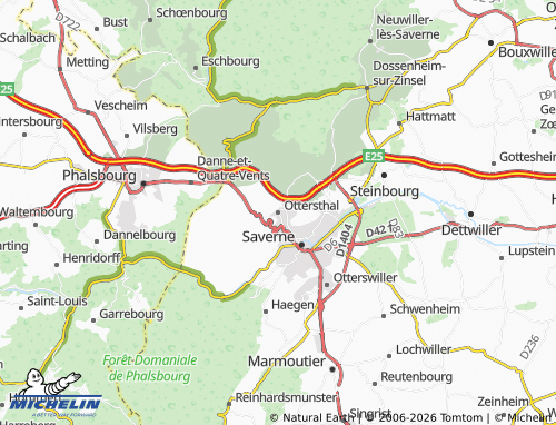 Mappa MICHELIN Ottersthal - ViaMichelin