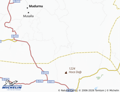 MICHELIN Kaçık map - ViaMichelin