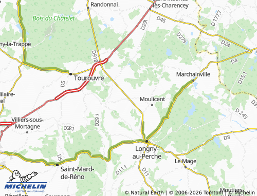 MICHELIN Les Épasses map - ViaMichelin