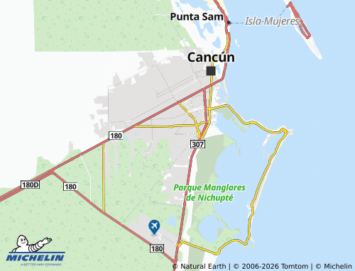 MICHELIN Los Faroles map - ViaMichelin