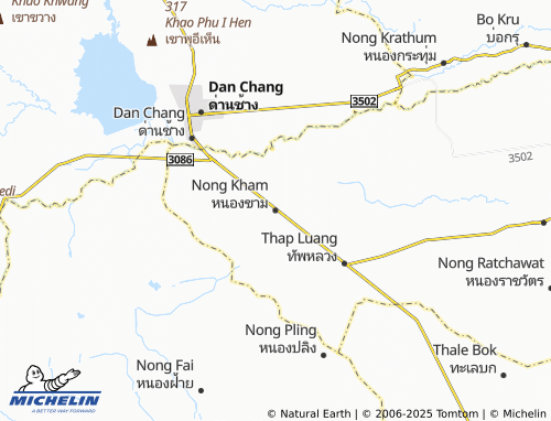 Carte MICHELIN Nong Kham - ViaMichelin
