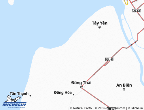 Mapa MICHELIN Nam Thái - ViaMichelin
