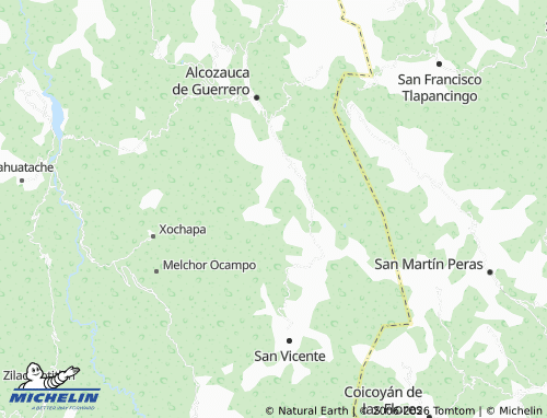 Mapa MICHELIN Chimaltepec - ViaMichelin