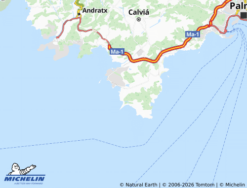 Mapa MICHELIN El Toro - ViaMichelin