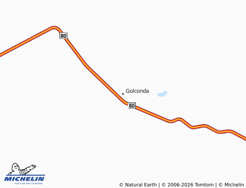 Mapa MICHELIN Golconda - ViaMichelin