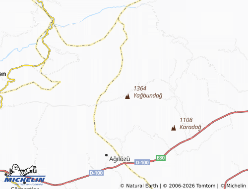 MICHELIN İkikavak map - ViaMichelin