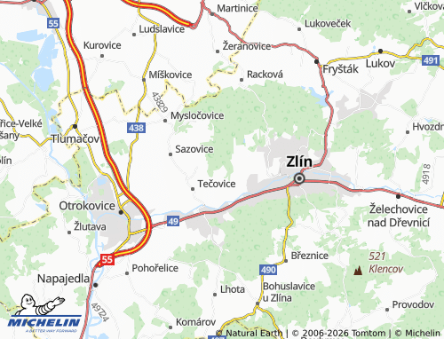 Mappa MICHELIN Chlum - ViaMichelin