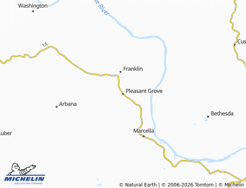Mappa MICHELIN Pleasant Grove - ViaMichelin