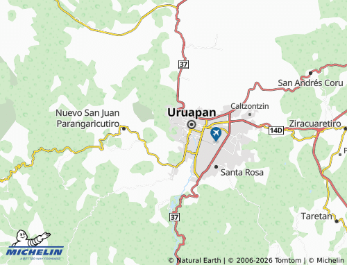 Mapa MICHELIN El Milagro - ViaMichelin