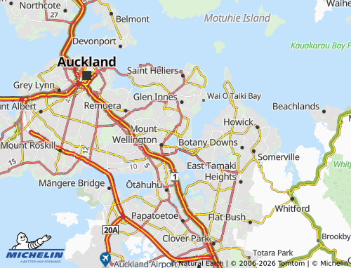 Mapa MICHELIN Panmure - ViaMichelin